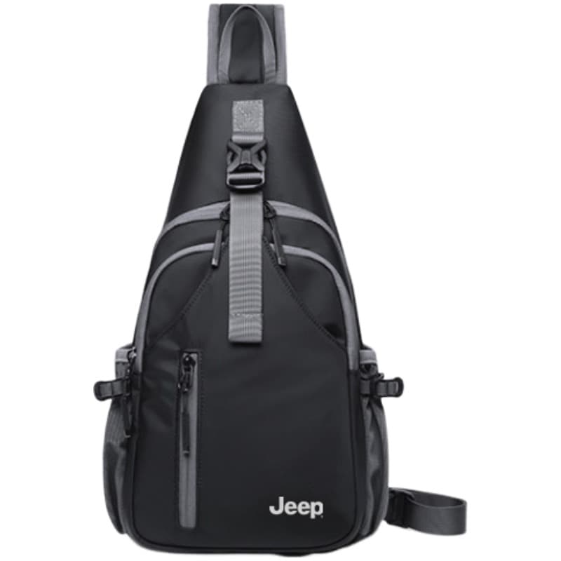 Нагрудная сумка Сумки слинг Jeep черные мужские - изображение 1