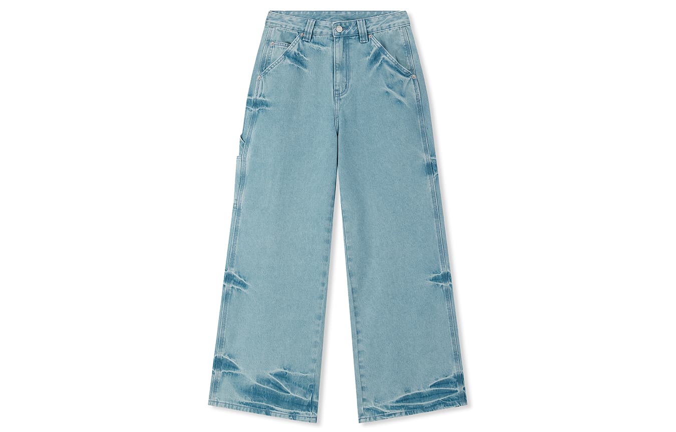 Джинсы BONELESS Cut Blue Women's Jeans BONELESS Cut Синие Женские Джинсы - изображение 1