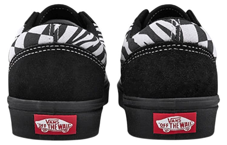 Кроссовки Vans Old Skool ComfyCush Zebra Checkerboard - изображение 5