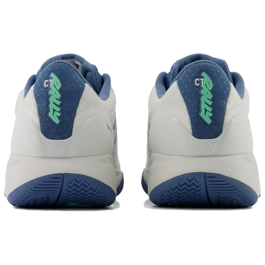 Кроссовки для тенниса New Balance Fresh Foam X CT RALLY V2 Кроссовки для тенниса Низкий Топ Синий Белый Женские - изображение 4