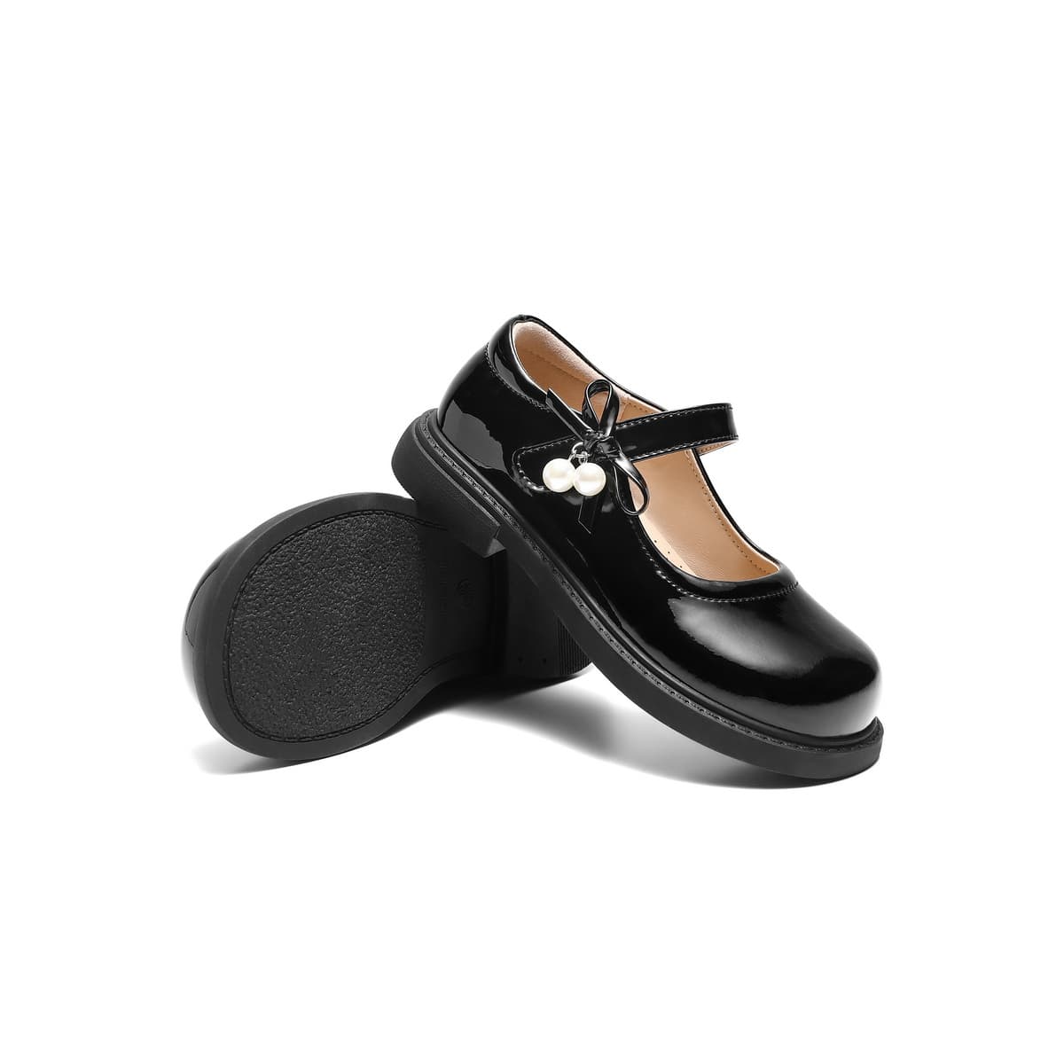 BELLE Детская кожаная обувь Low Top Черный Kids - изображение 5