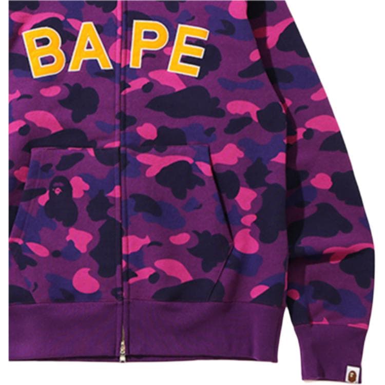 Худи BAPE COLOR CAMO FULL ZIP HOODIE - изображение 5