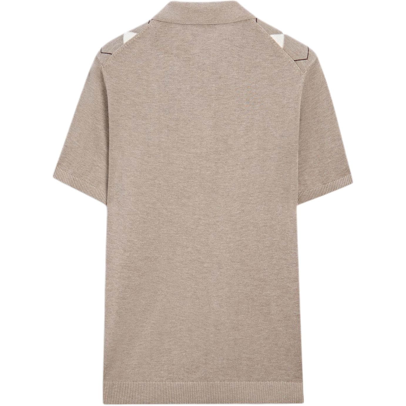 Поло Massimo Dutti Бежевый Коричневый Мужская Поло - изображение 2