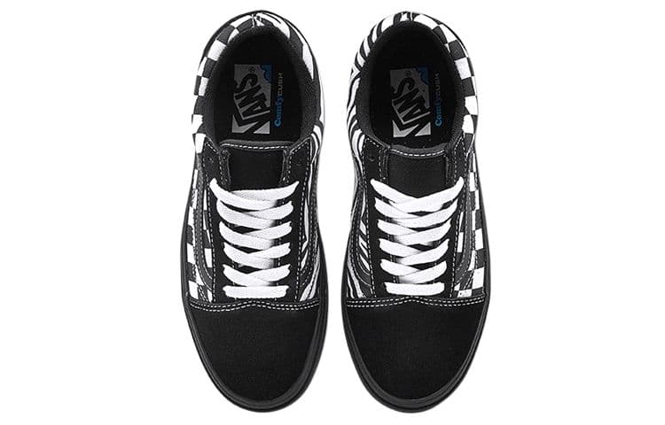 Кроссовки Vans Old Skool ComfyCush Zebra Checkerboard - изображение 4