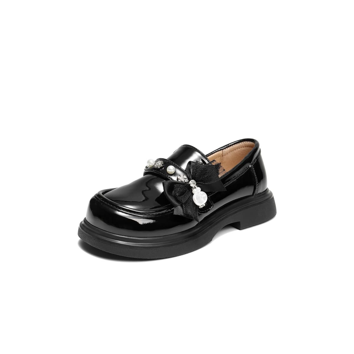 BELLE Детская кожаная обувь Low Top Черный Kids - изображение 2