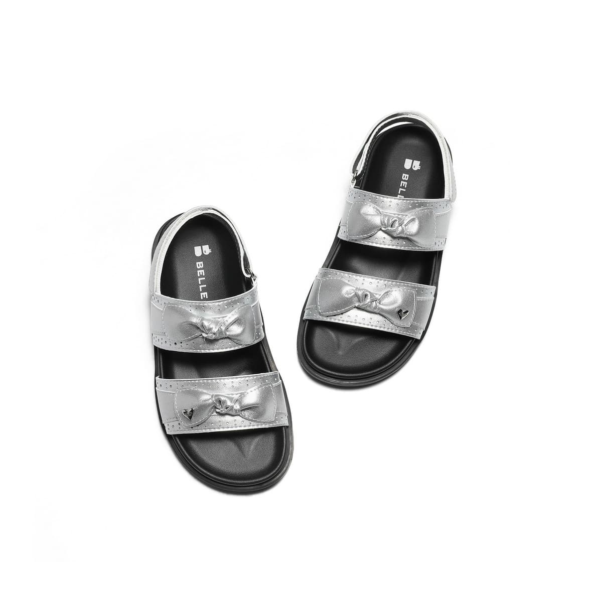 Сандалии BELLE Детские сандалии Low Top Silver Kids - изображение 3