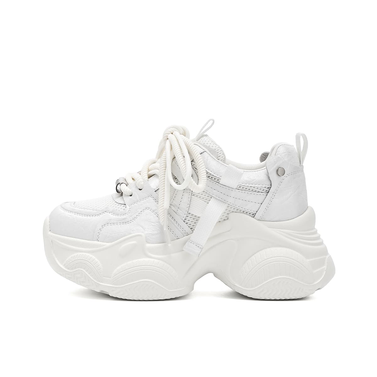 Кроссовки Hotwind массивные кроссовки Low Top Бежевый Женские - изображение 1
