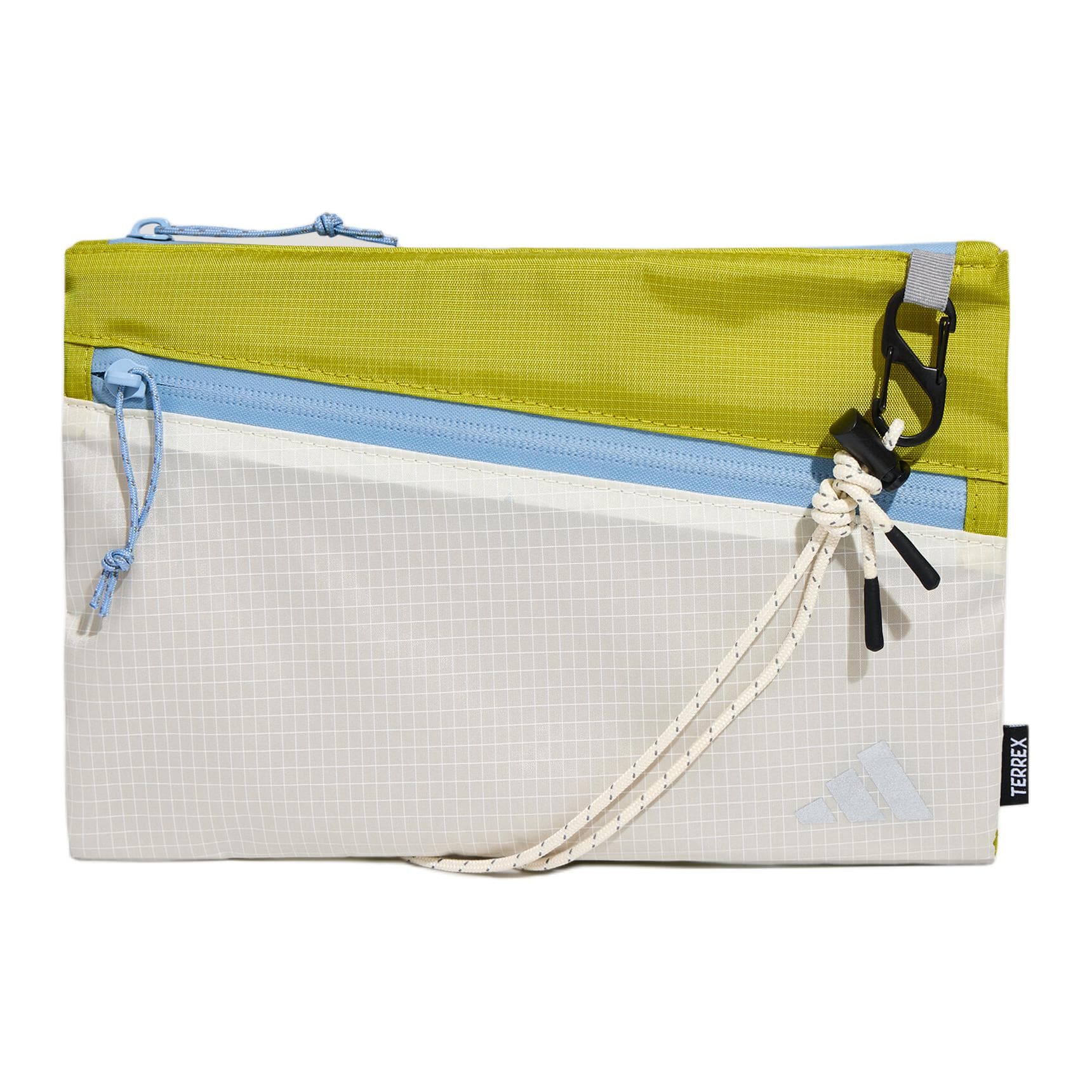 Сумка через плечо Adidas Crossbody сумки Темно-желтый зеленый и сливочный унисекс - изображение 1