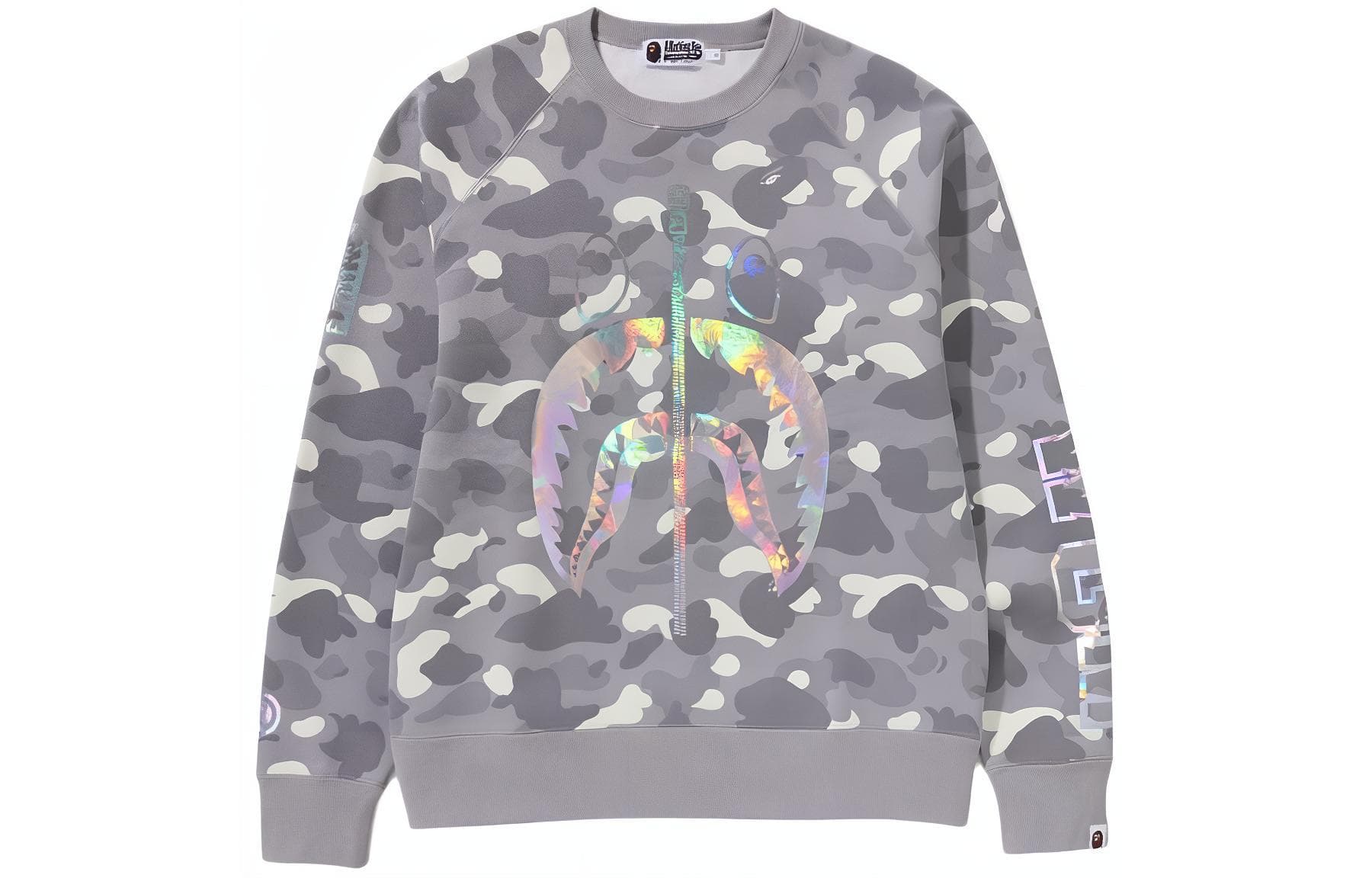 Кофта A BATHING APE City Camo Shark Crewneck - изображение 1