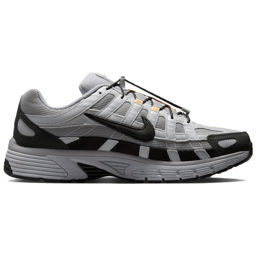 Кроссовки для бега NIKE P 6000 Беговые кроссовки Low Топ Серый черный Унисекс - изображение 2