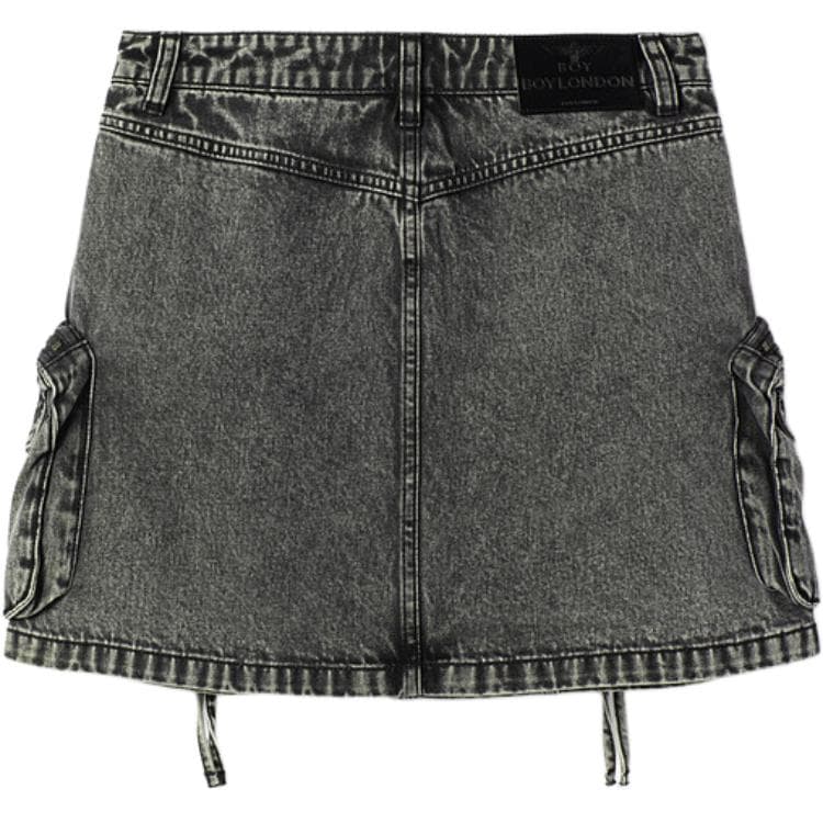Boy London Черные Женские Джинсовые Мини Юбки - изображение 2