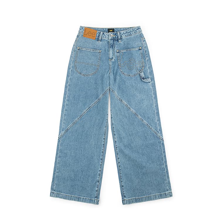 Джинсы LEE Medium Blue Women's Jeans LEE Средне-синие женские джинсы - изображение 1