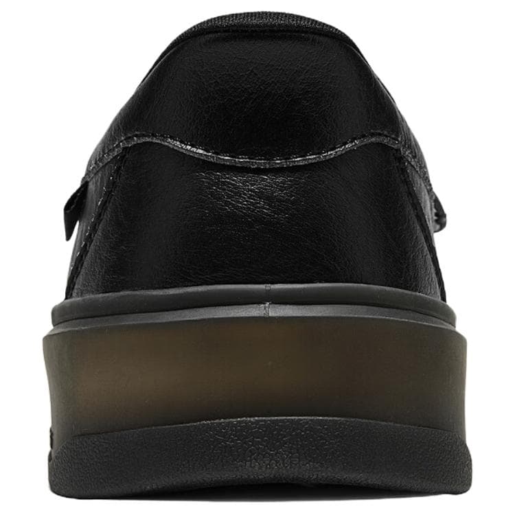 Лоферы SKECHERS MENS USA STREET WEAR Вспышка Кожаные туфли Лоферы Мужской Черный - изображение 4