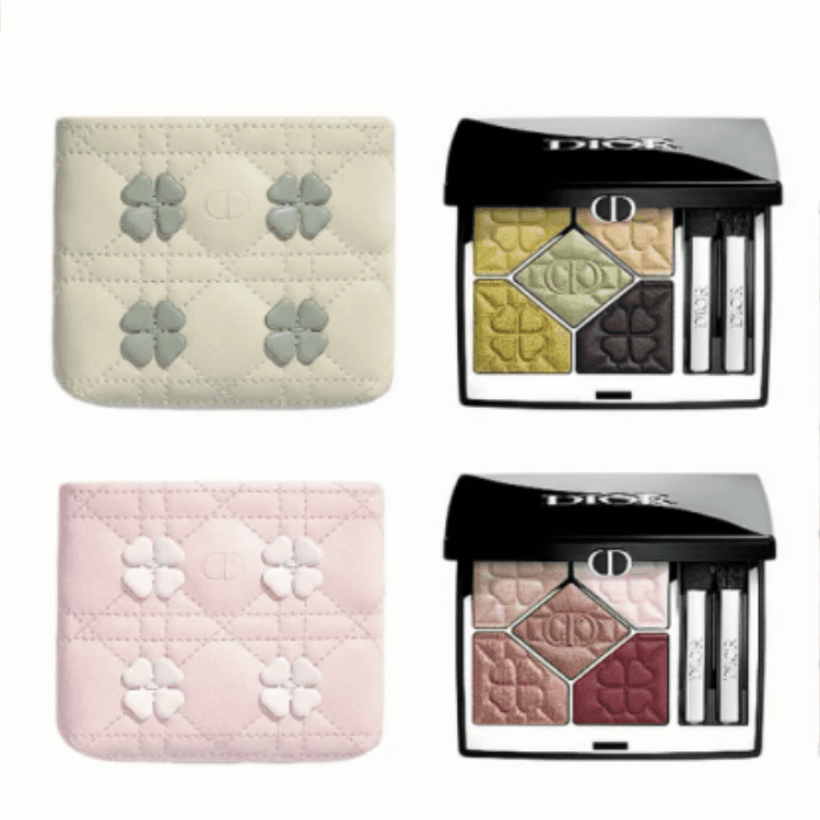 Dior Четыре Листья Клевера Ограниченная Коллекция Страстная Пять Цветов Тени для В глазах Шелковистый Мерцание Сатин - изображение 2