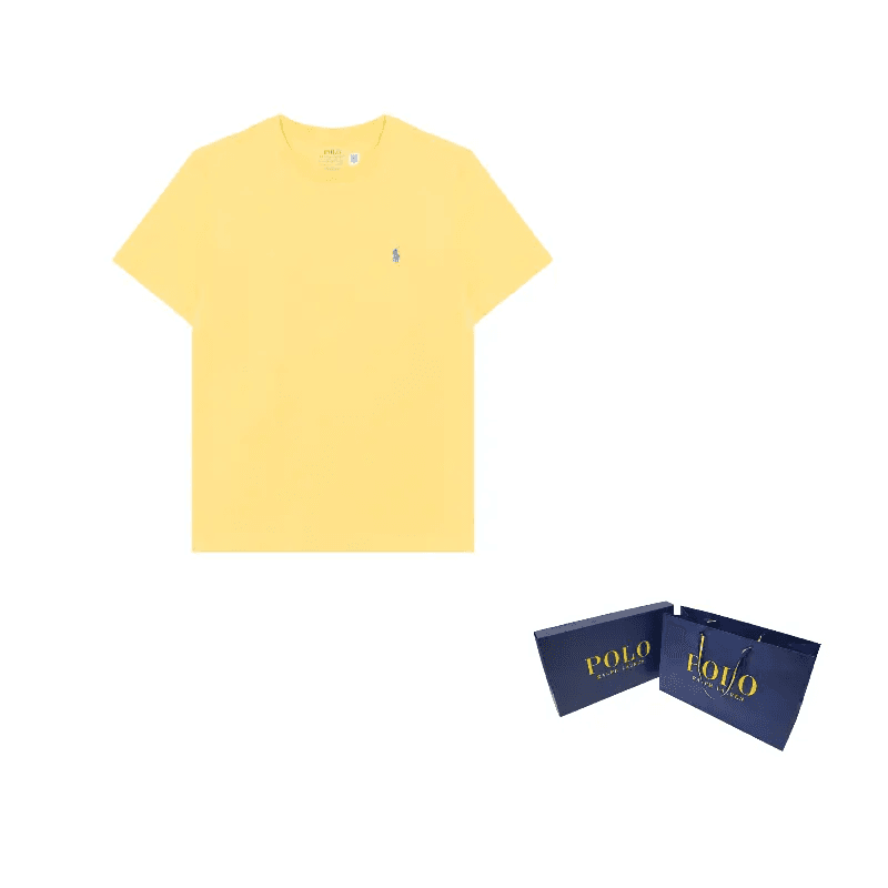 Футболка Polo Ralph Lauren T-рубашка Желтая Детская - изображение 8
