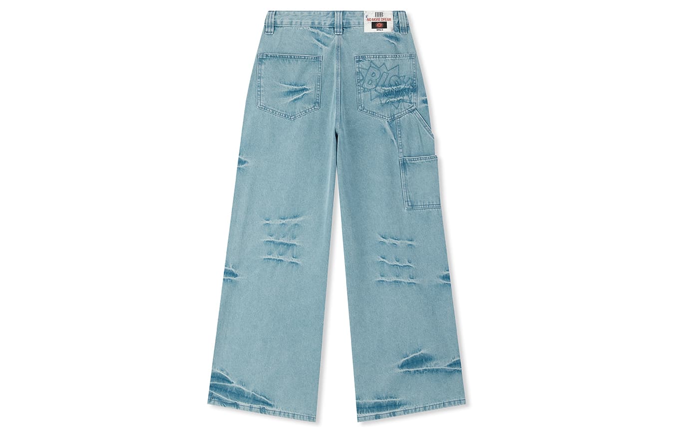 Джинсы BONELESS Cut Blue Women's Jeans BONELESS Cut Синие Женские Джинсы - изображение 2