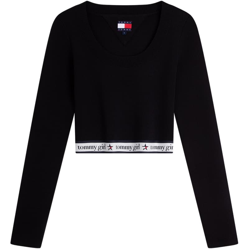 Кофта Tommy Hilfiger Черный BDS Женская Трикотаж - изображение 2
