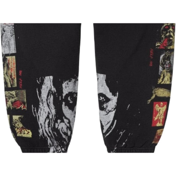 Штаны Supreme X The Exorcist WEEK7 Свитшот Вязаные Спортивные Штаны Унисекс - изображение 2