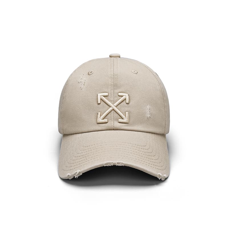 Кепка OFF WHITE Хлопок Волокно Кепки Унисекс - изображение 3