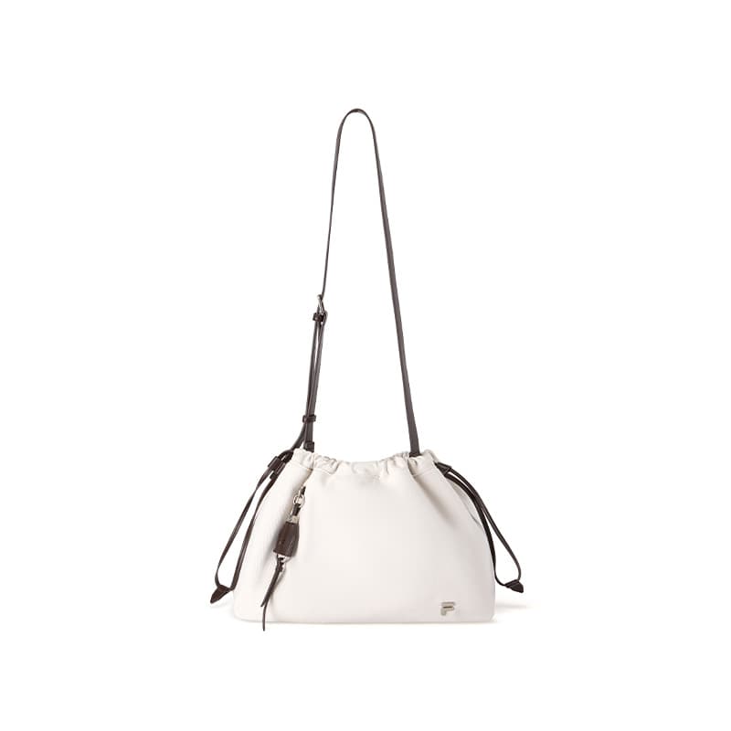 Сумка через плечо FILA FUSION Crossbody Bag Light Brown Gray (Брелок Включен) Unisex - изображение 1