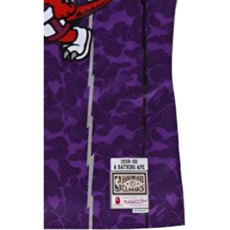 Баскетбольная майка A BATHING APE Bape Raptors Camo Basketball Tanktop - изображение 6