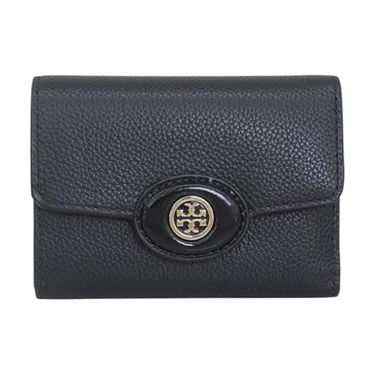 Кошелек Tory Burch ROBINSON Кожа Кошелек Женские Черный - изображение 1