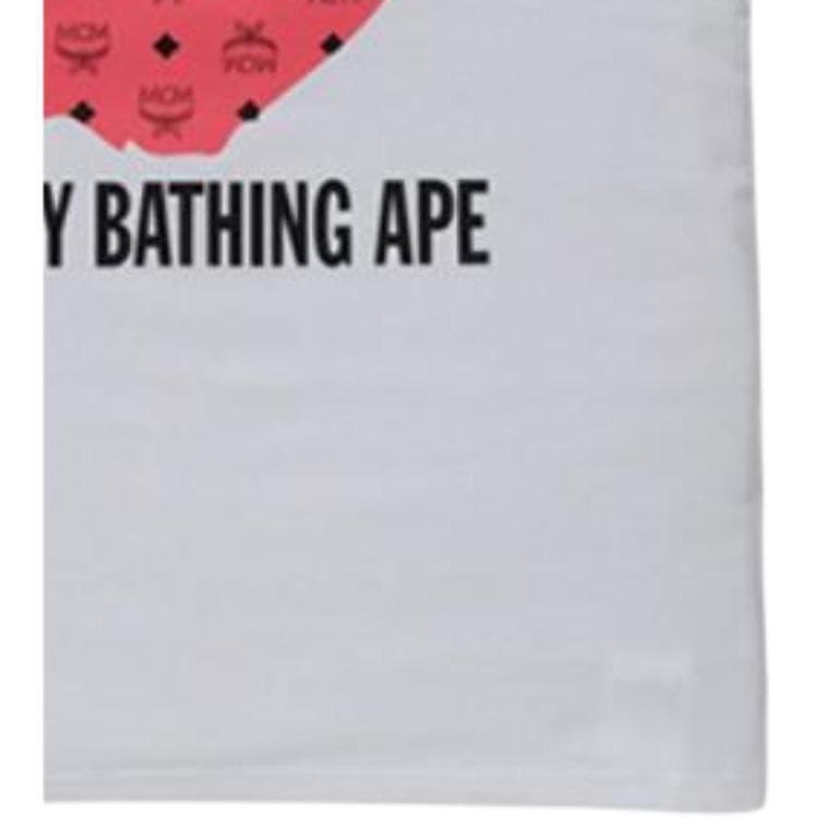 Футболка A BATHING APE x MCM T - изображение 2
