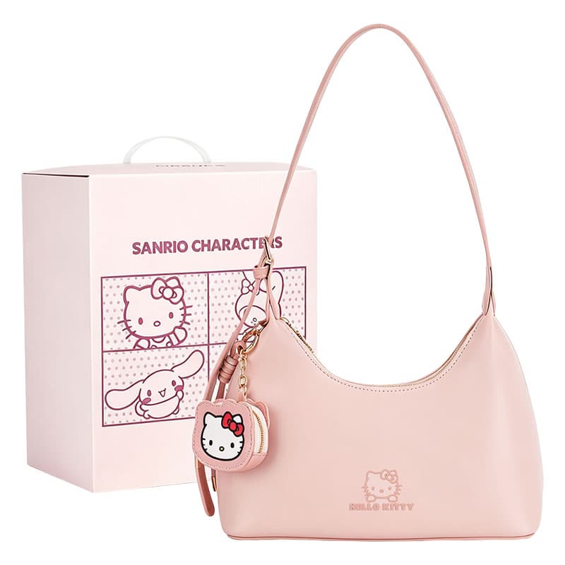 Мини-сумка Sanrio X MESUCA Коллаборация Сумка на плечо из синтетической кожи Сумка через плечо Стандартная (стандартная) Женская - изображение 2