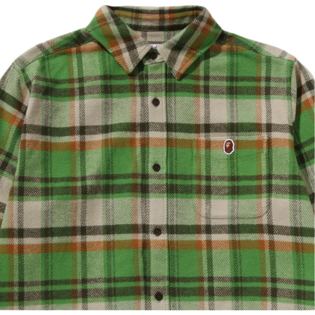 Рубашка A BATHING APE Check FW25 Рубашка Мужская - изображение 10