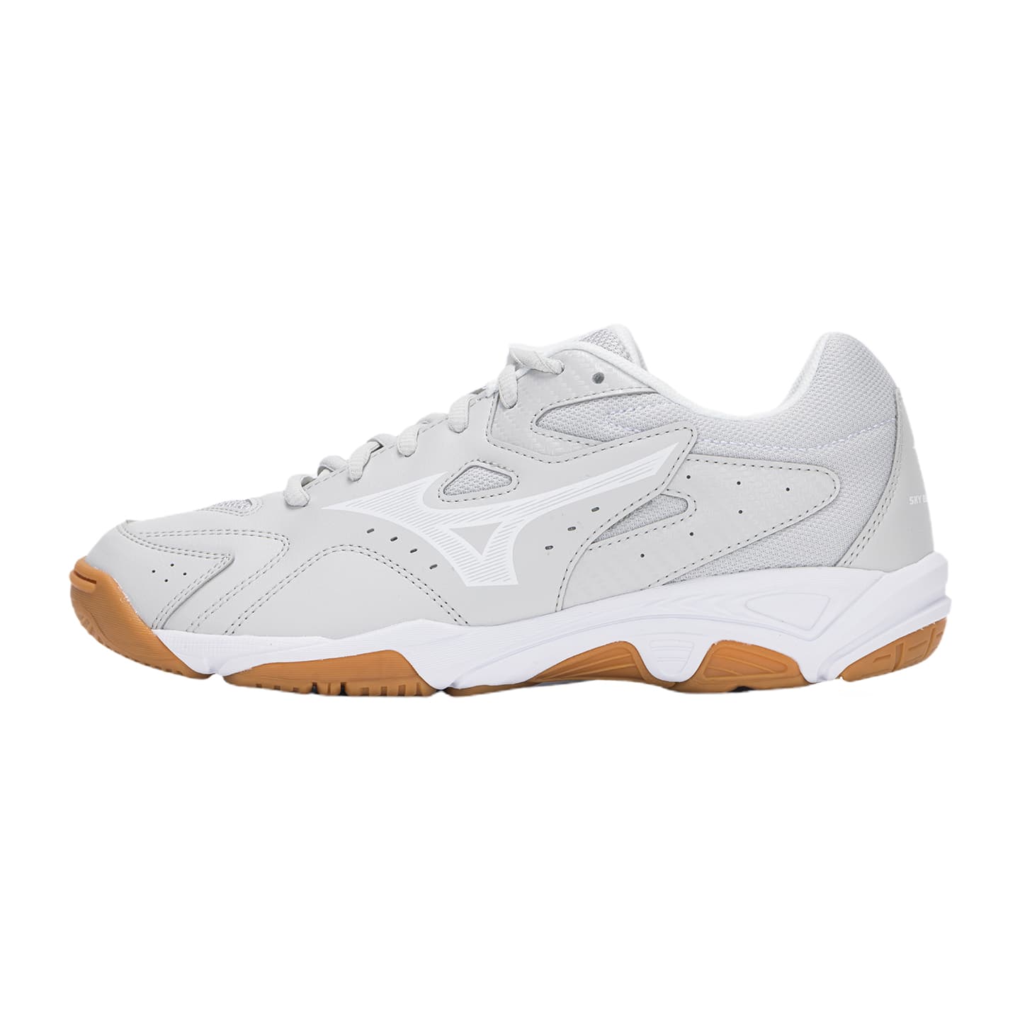 Кроссовки для бадминтона Кроссовки для бадминтона Mizuno Sky Blaster низкий топ туманно-серый цвет унисекс - изображение 1
