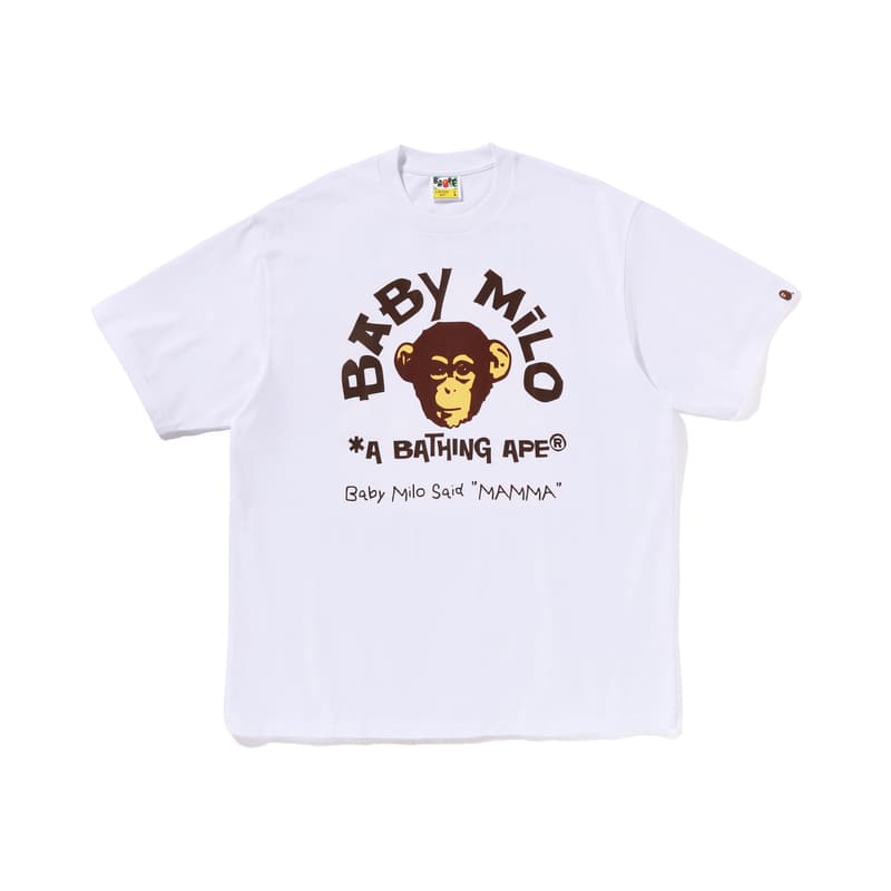 Футболка A BATHING APE Baby Milo Унисекс T-рубашки - изображение 1