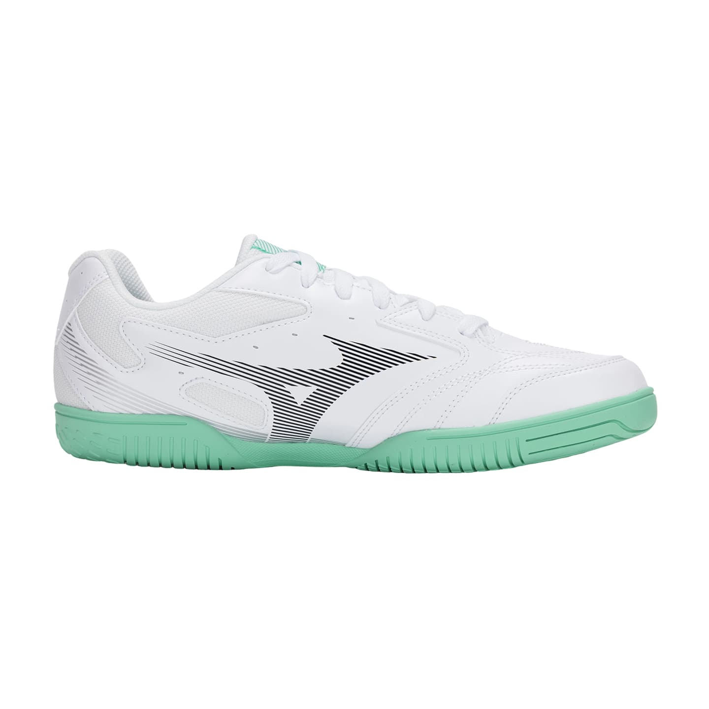 Кроссовки Mizuno Crossmatch Обувь для настольного тенниса Низкий Топ Белый Зеленый Унисекс - изображение 2