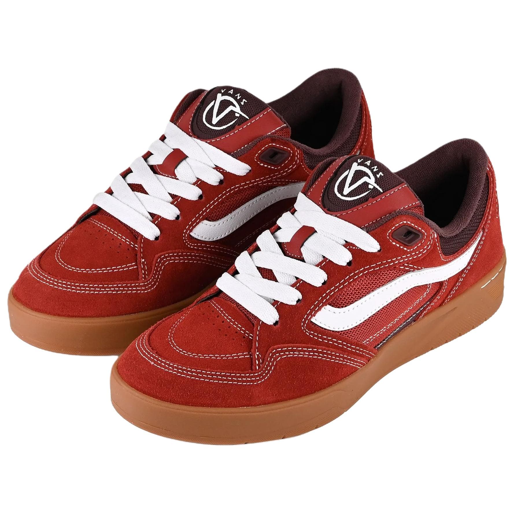 Кроссовки Vans Rowan Z3 Кеды для скейтбординга Красный Унисекс - изображение 3
