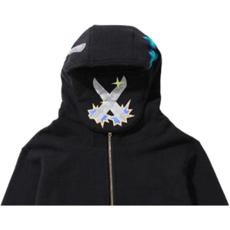 Худи A BATHING APE NINJA ZIP HOODIE - изображение 2