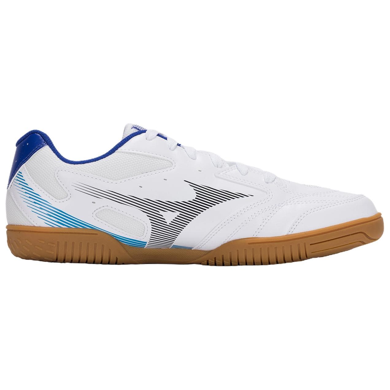 Кроссовки Mizuno Crossmatch Обувь для настольного тенниса Низкий Топ Белый Синий Унисекс - изображение 2