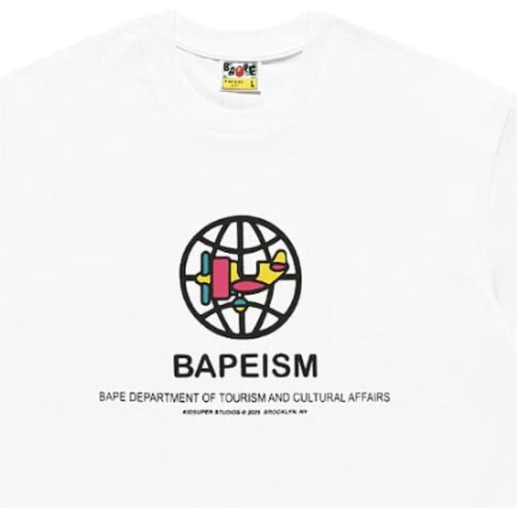 Футболка A BATHING APE KidSuper Studios Collaboration Унисекс T-рубашки - изображение 4