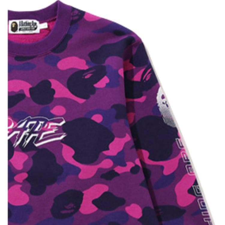 Худи BAPE COLOR CAMO BAPE CREWNECK - изображение 5