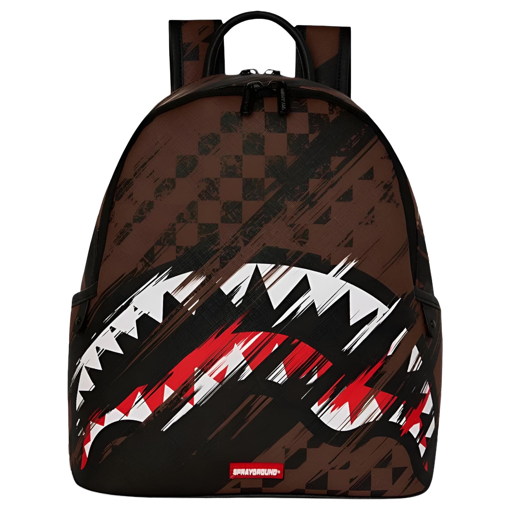 Рюкзак SPRAYGROUND Поливинилхлорид (ПВХ) Рюкзаки Унисекс Коричневый Черный - изображение 1