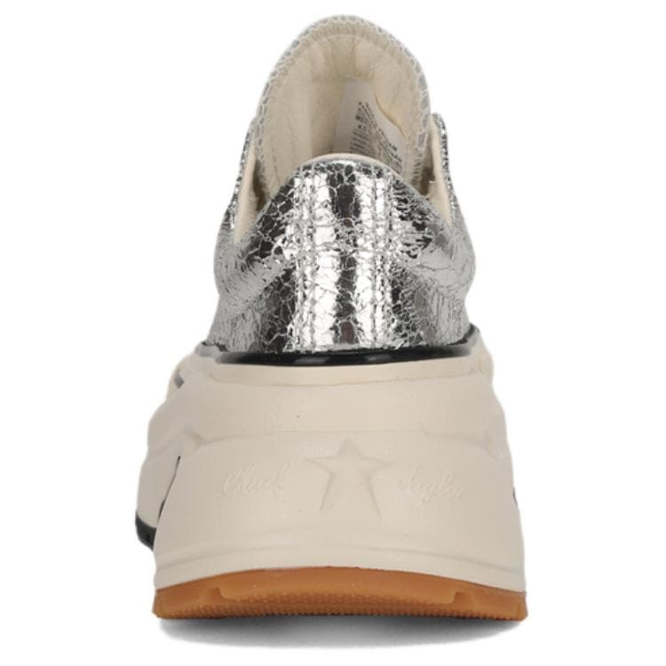 Кроссовки Converse Chuck Taylor SEASONAL Повседневная обувь Низкий Топ Серебряный Унисекс - изображение 4