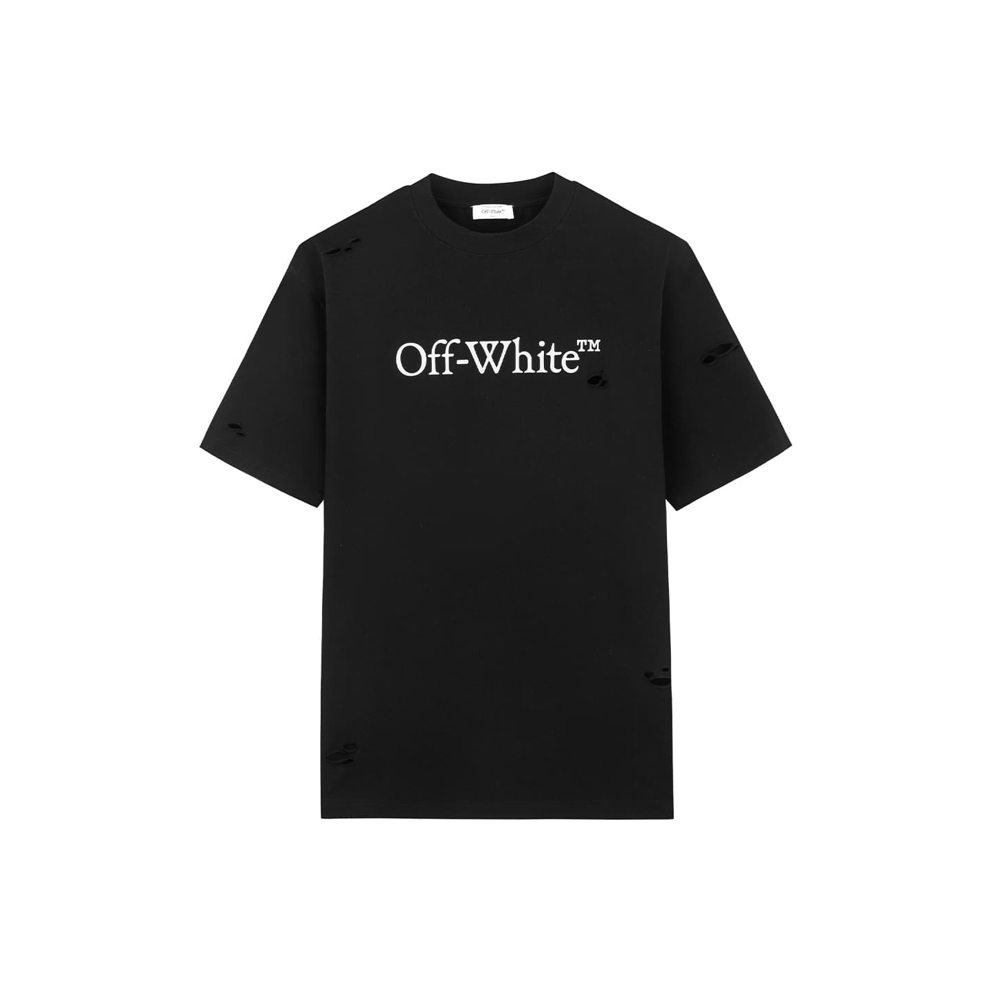 Футболка OFF WHITE Черный Унисекс T-рубашки - изображение 1