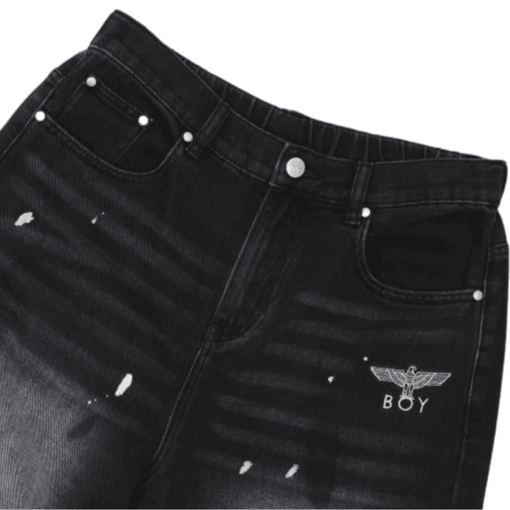 Штаны Boy London Мужские черные джинсы - изображение 3