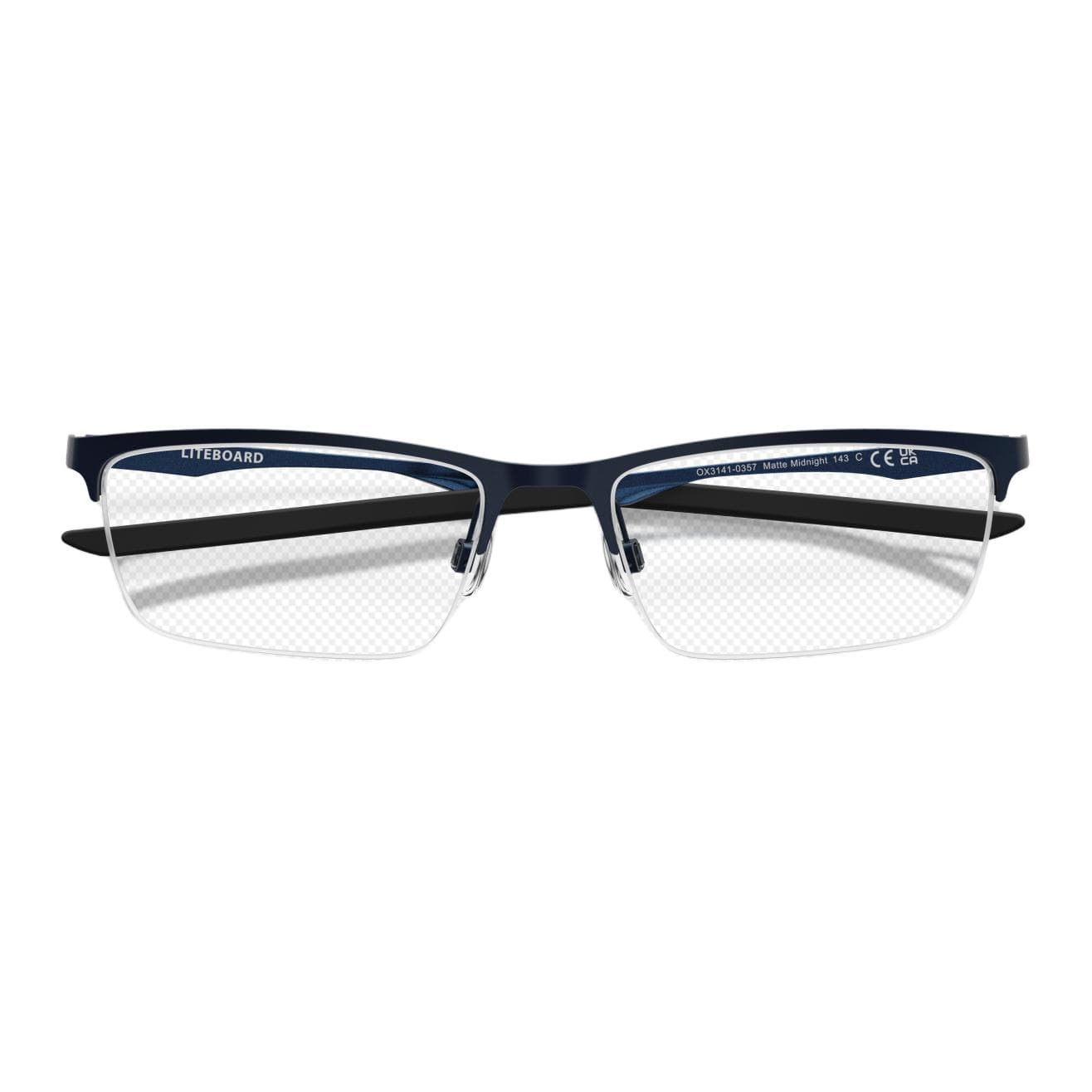 Оправа Oakley Металлические прямоугольные очки с диоптриями унисекс разноцветные - изображение 5