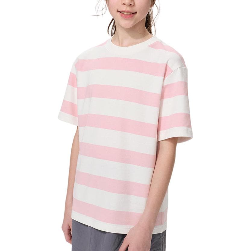 UNIQLO Розовый Детский Быстросохнущий T-Рубашки - изображение 1
