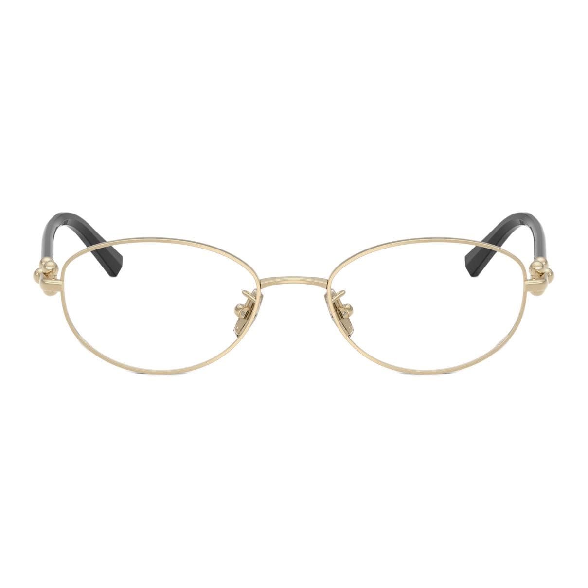 Оправа TIFFANY CO. Металлические овалные очки с диоптриями унисекс золото - изображение 2