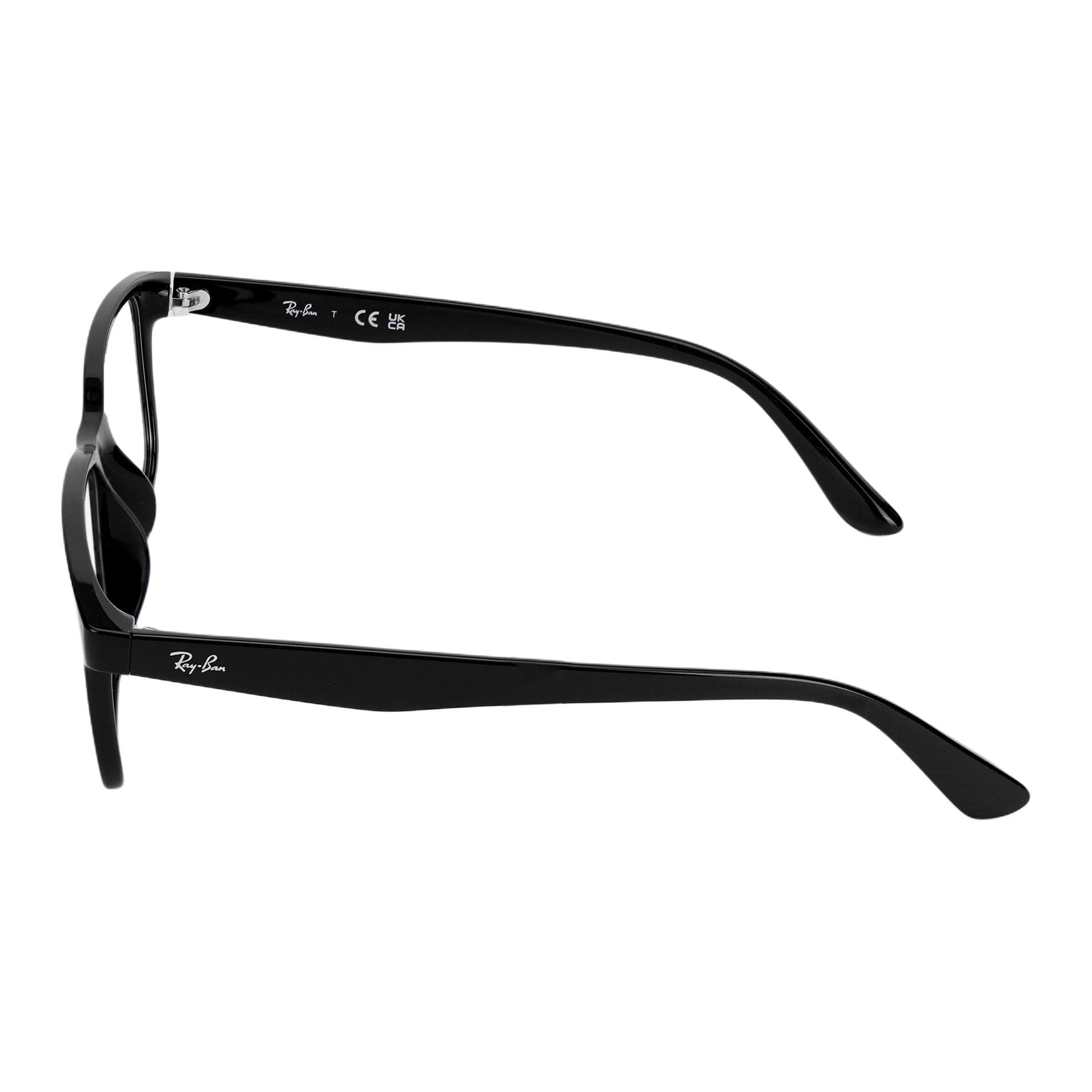 Оправа RayBan Квадратная форма Оправы для очков Унисекс Черный - изображение 4