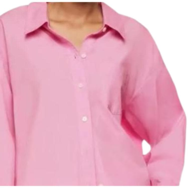 Блузка ARITZIA Relaxed Linen Shirt - изображение 2