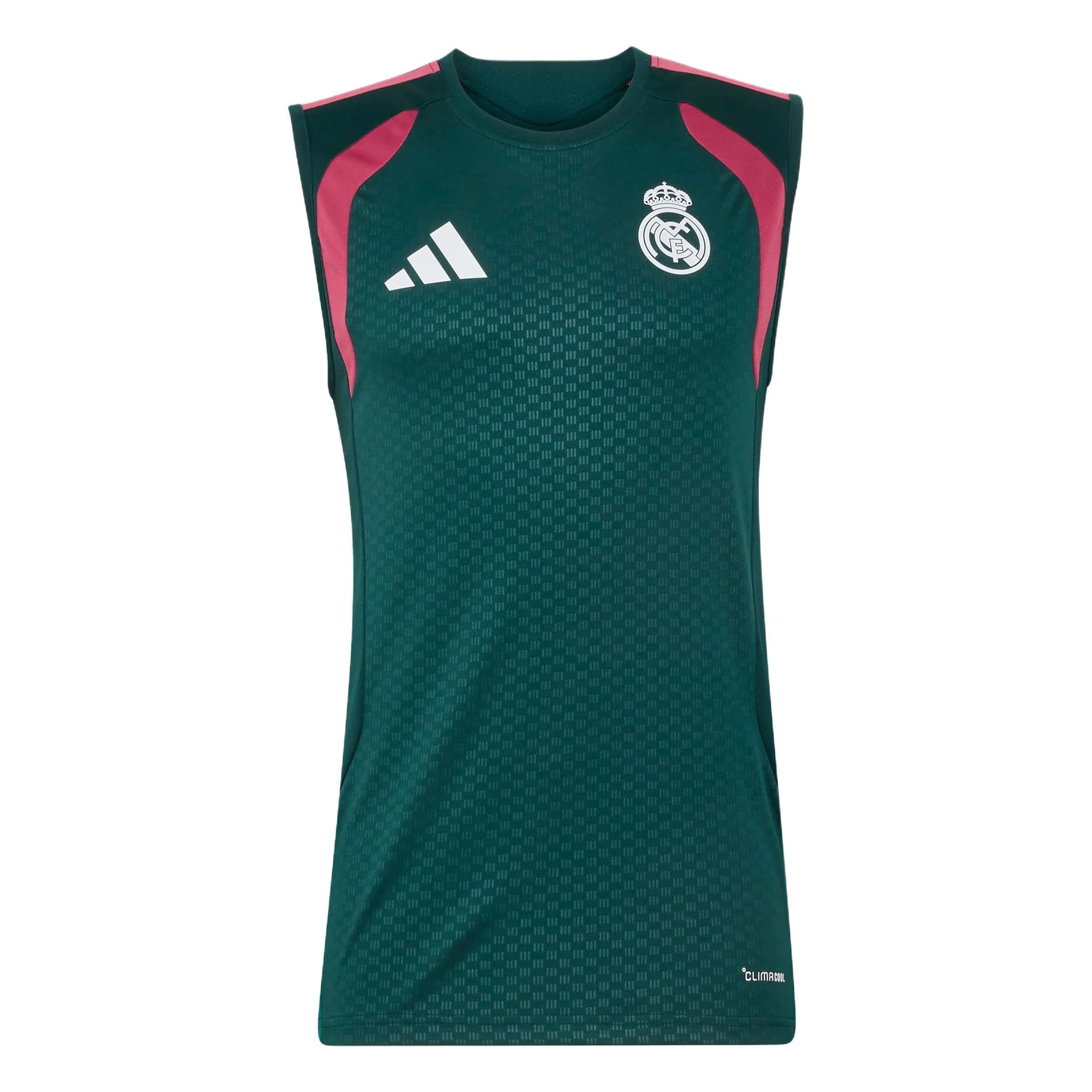 Adidas Real Madrid Aurora Plum Green Bright Pink Мужская футбольная футболка с коротким рукавом - изображение 1