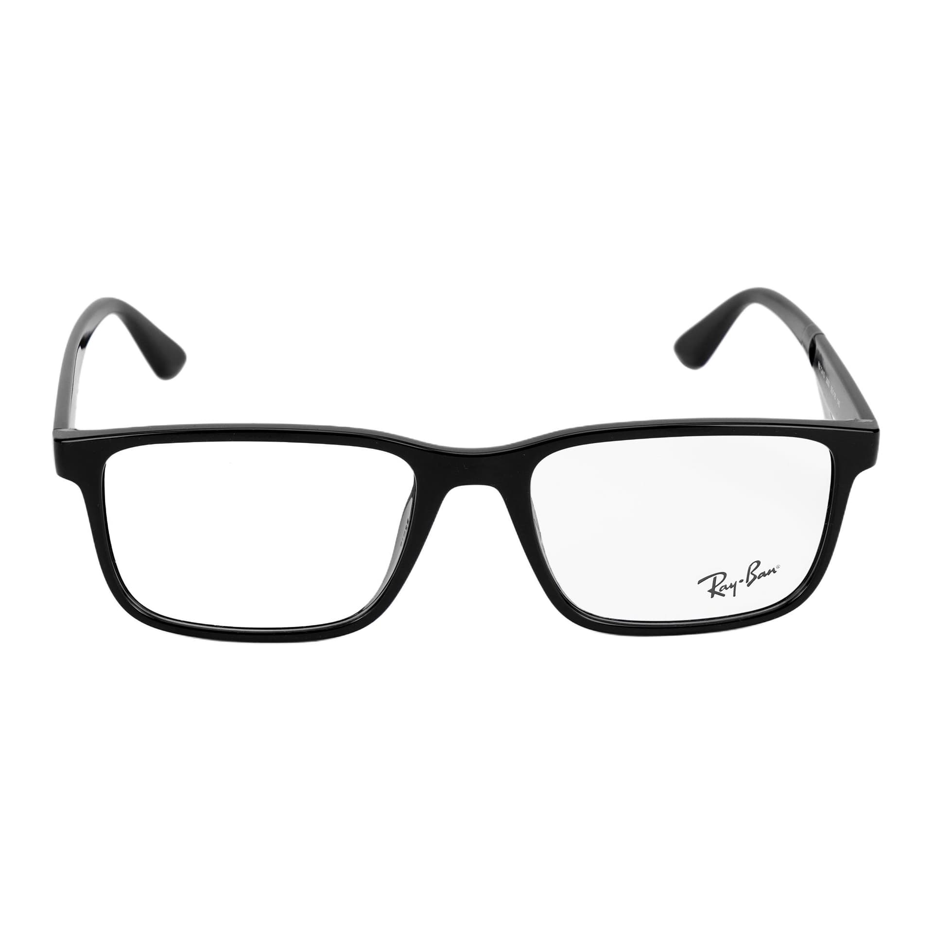 Оправа RayBan Квадратная форма Оправы для очков Унисекс Черный - изображение 2