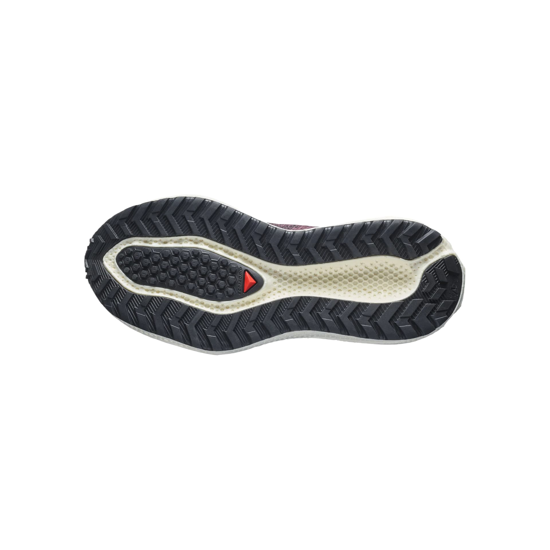 Кроссовки для бега Salomon AERO GLIDE 4 Беговые кроссовки Низкий Топ Bilberry Черный Ванильный лед Унисекс - изображение 4