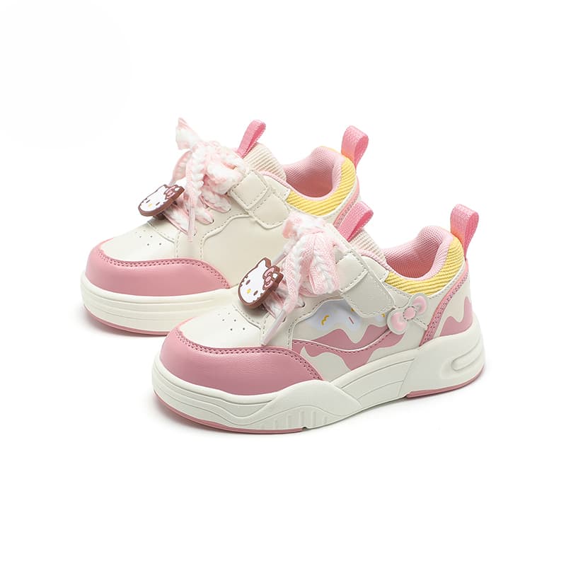 Кроссовки Sanrio Hello Kitty Детская Скейтбординг Обувь Low Топ Унисекс - изображение 3